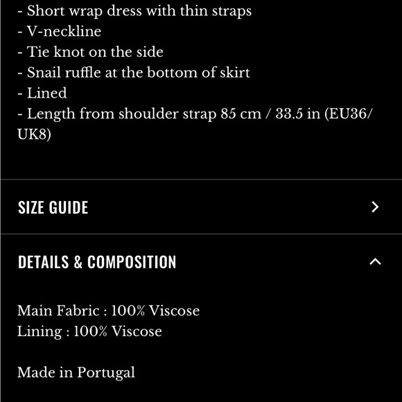 Sezane wrap dress NWT - Picture 6 of 6